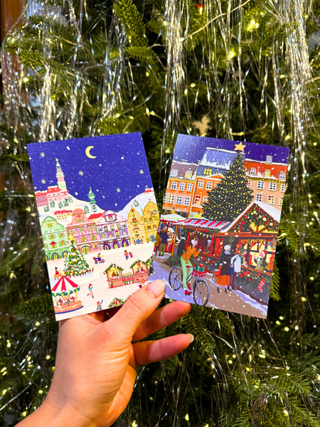 საახალწლო მისალოცი ბარათი