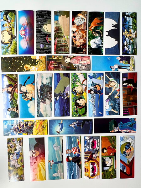 სანიშნეების ნაკრები "Studio Ghibli"