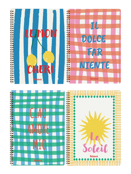 რვეული Le Soleil A4 (21,0 სმ x 29,7 სმ)