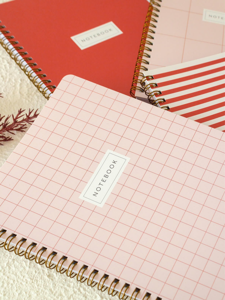 რვეული Red 4 A5 (14.8 სმ x 21.0 სმ)