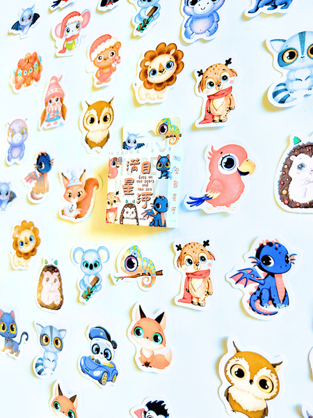 სტიკერი Cute cartoons