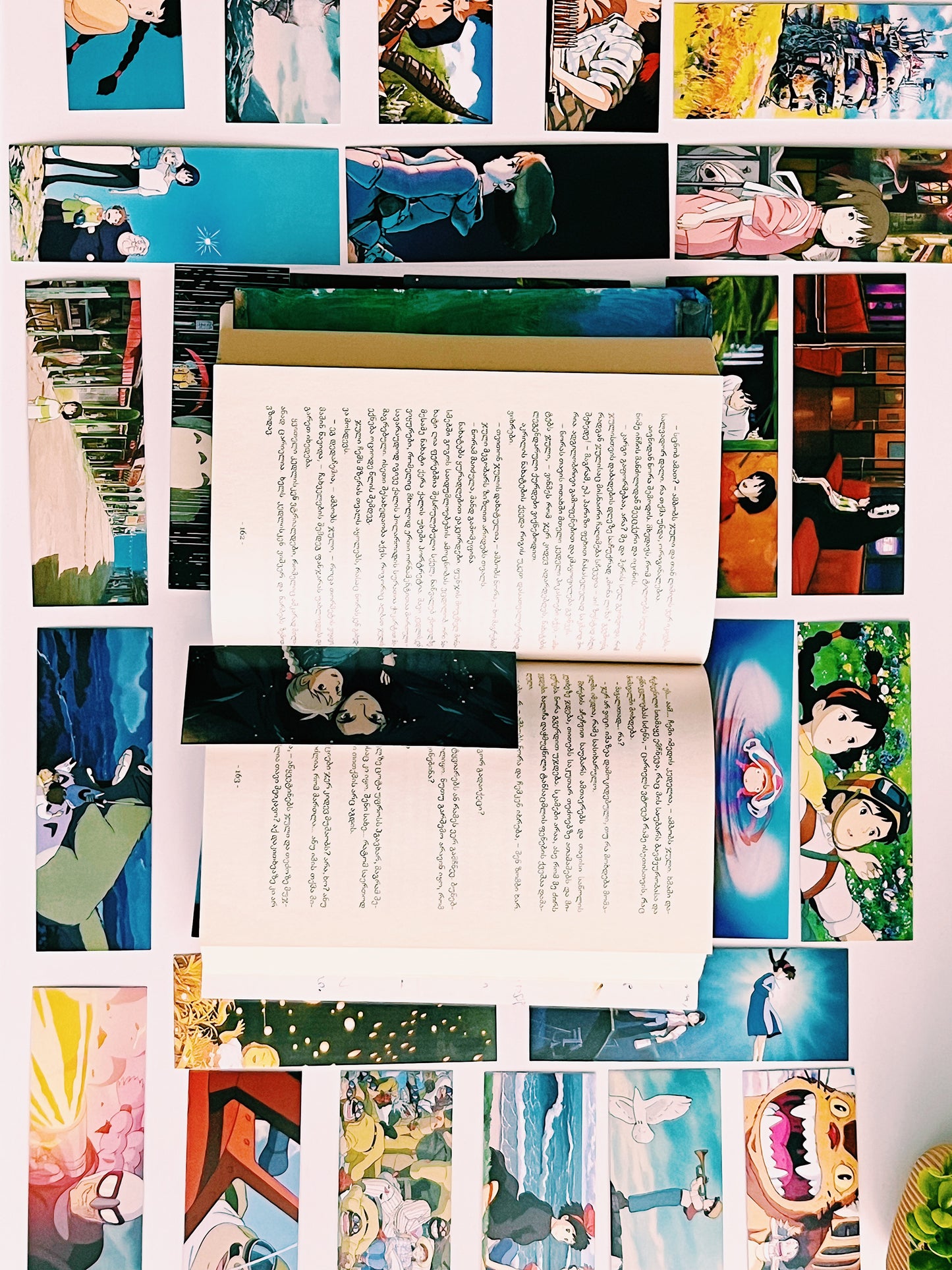 სანიშნეების ნაკრები "Studio Ghibli"