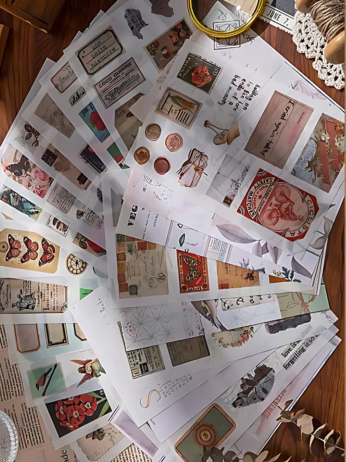 Sticker book The feeling of old time