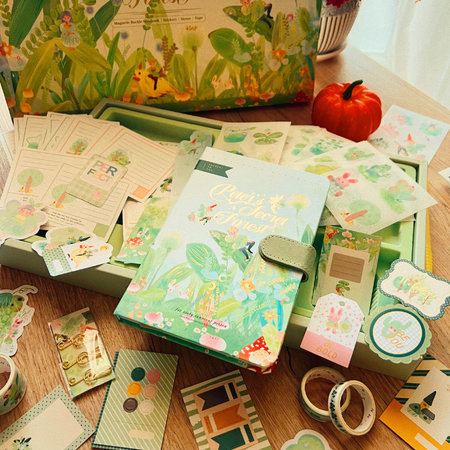 Peter's Secret Forest დიდი დღიურის ნაკრები