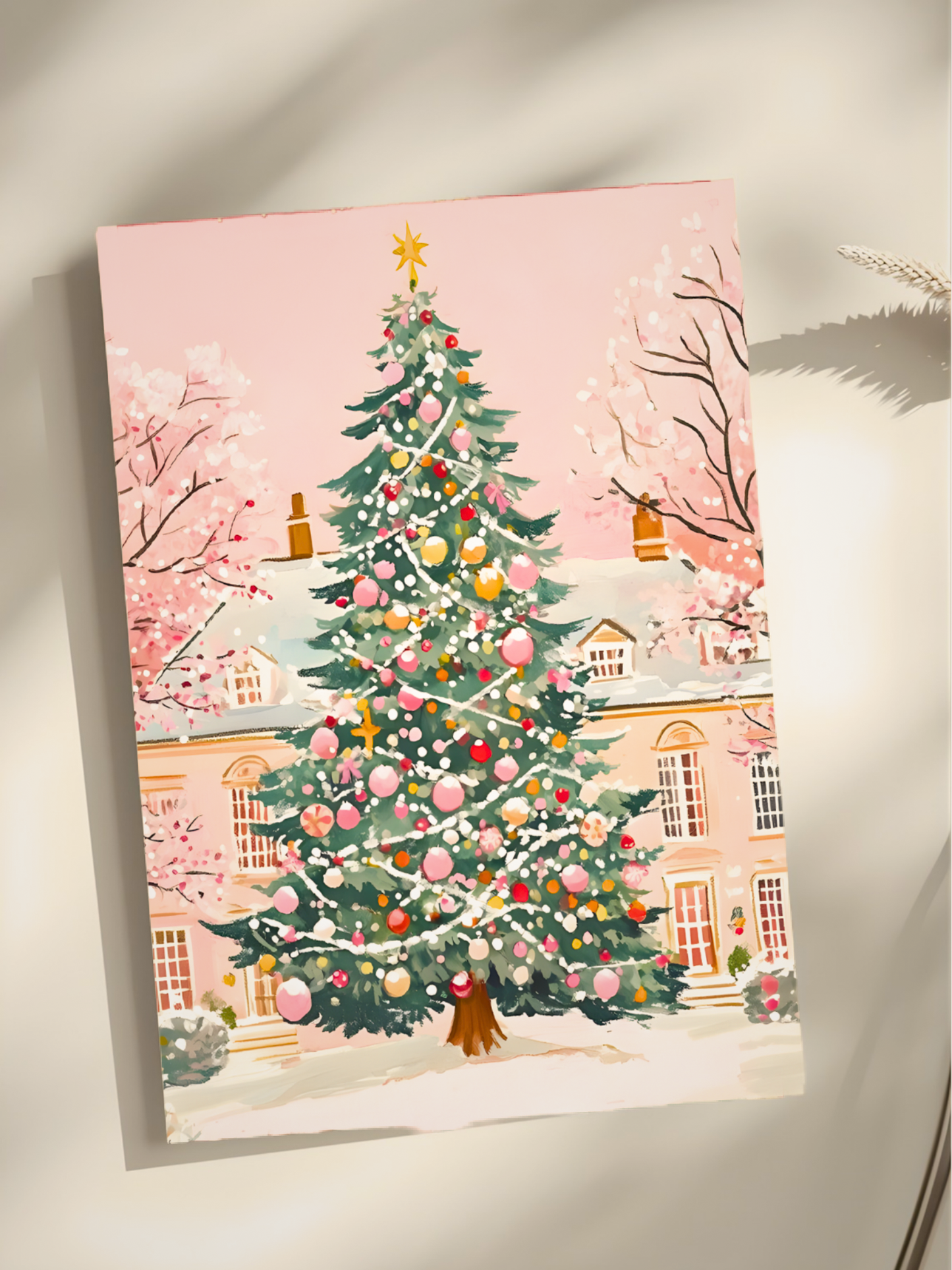 საახალწლო მისალოცი ბარათი