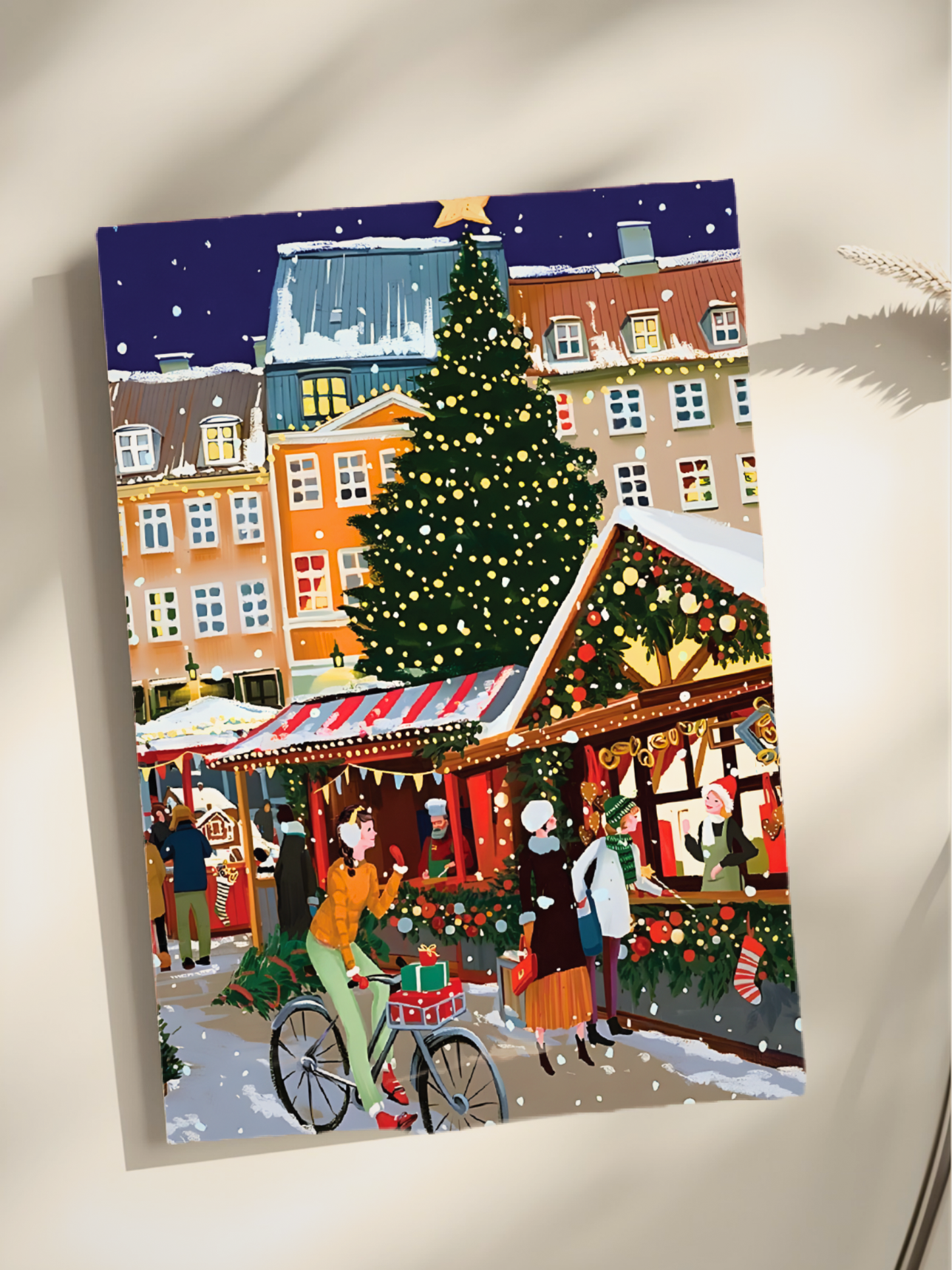 საახალწლო მისალოცი ბარათი