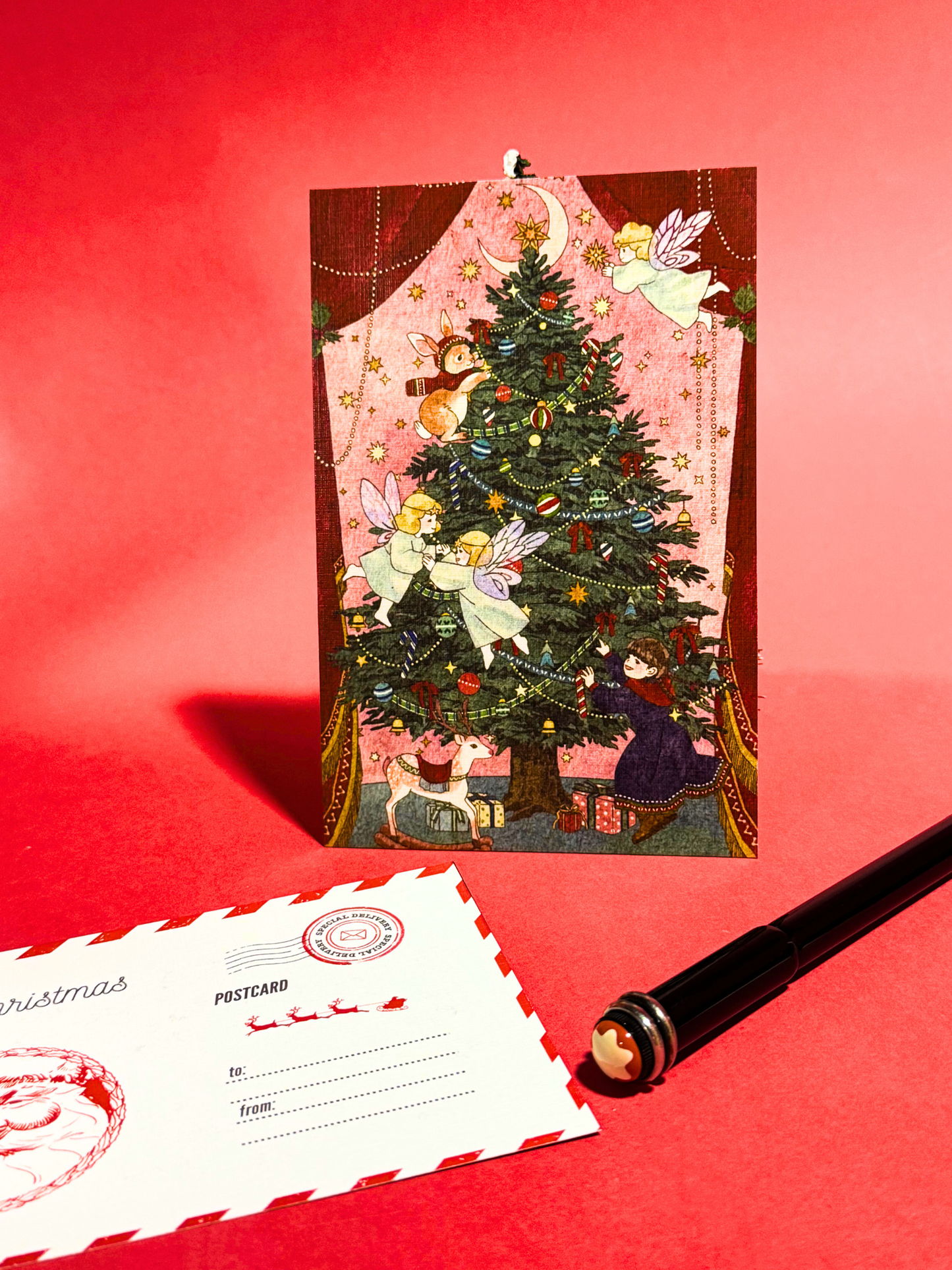 საახალწლო მისალოცი ბარათი