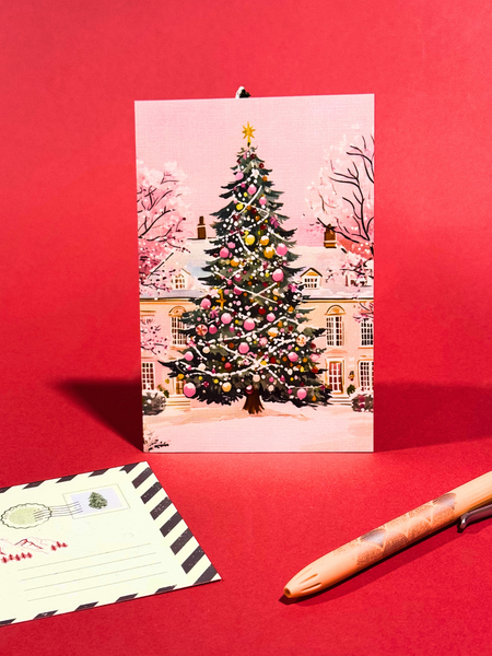 საახალწლო მისალოცი ბარათი