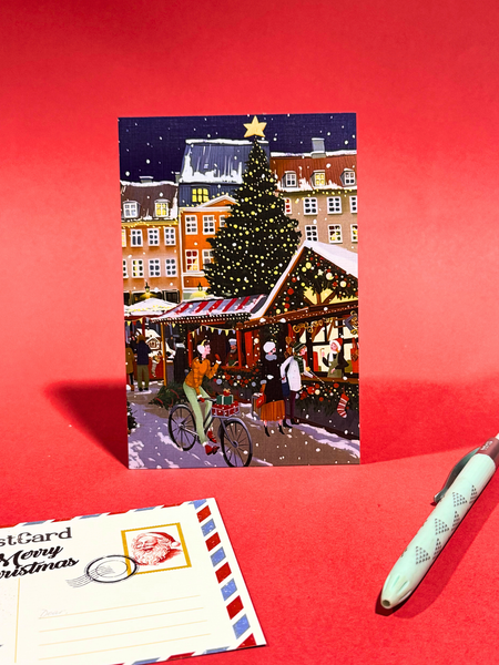 საახალწლო მისალოცი ბარათი