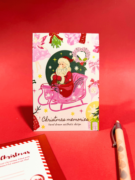 საახალწლო მისალოცი ბარათი