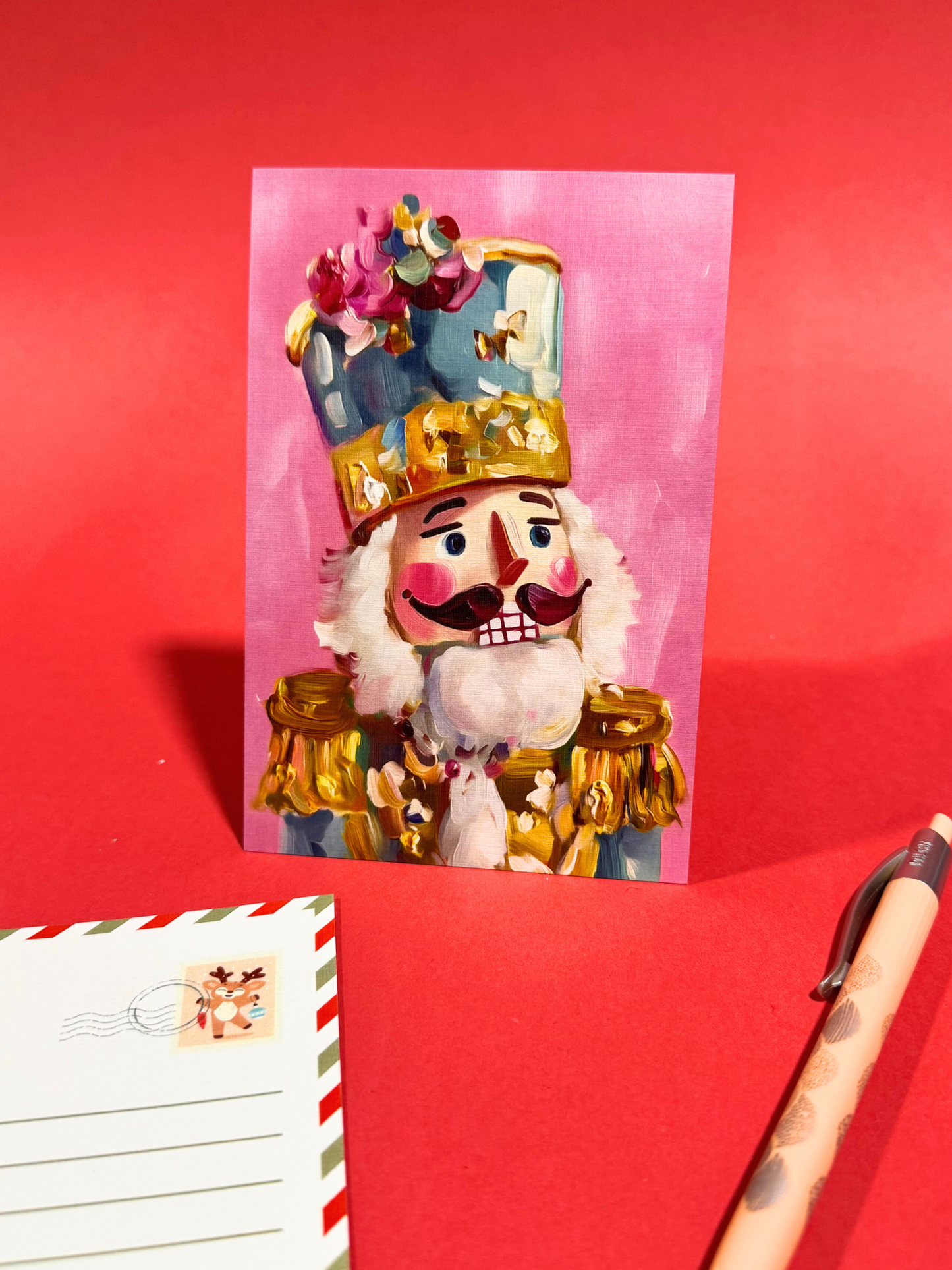 საახალწლო მისალოცი ბარათი