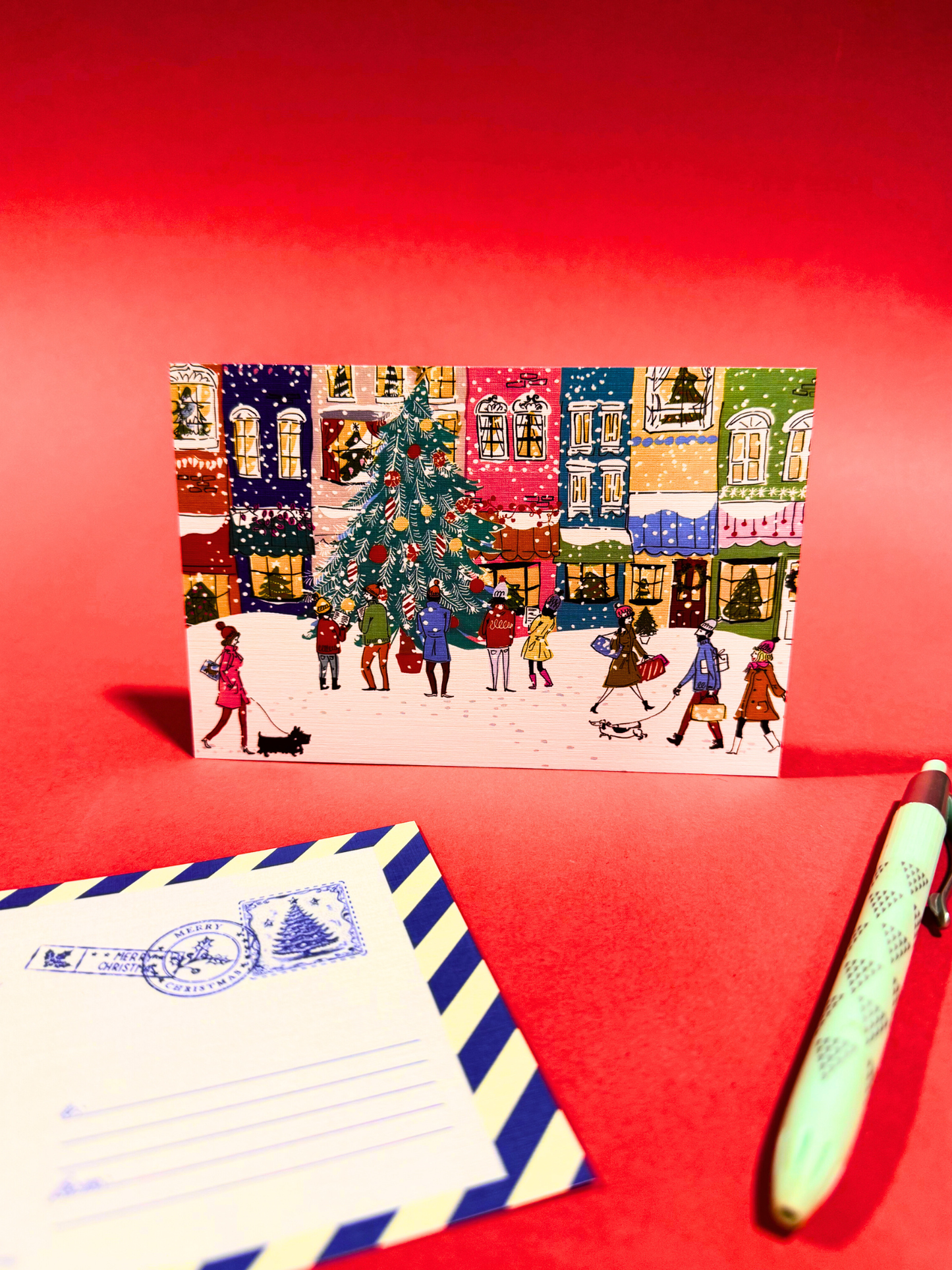 საახალწლო მისალოცი ბარათი