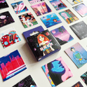 Sticker Glitch art