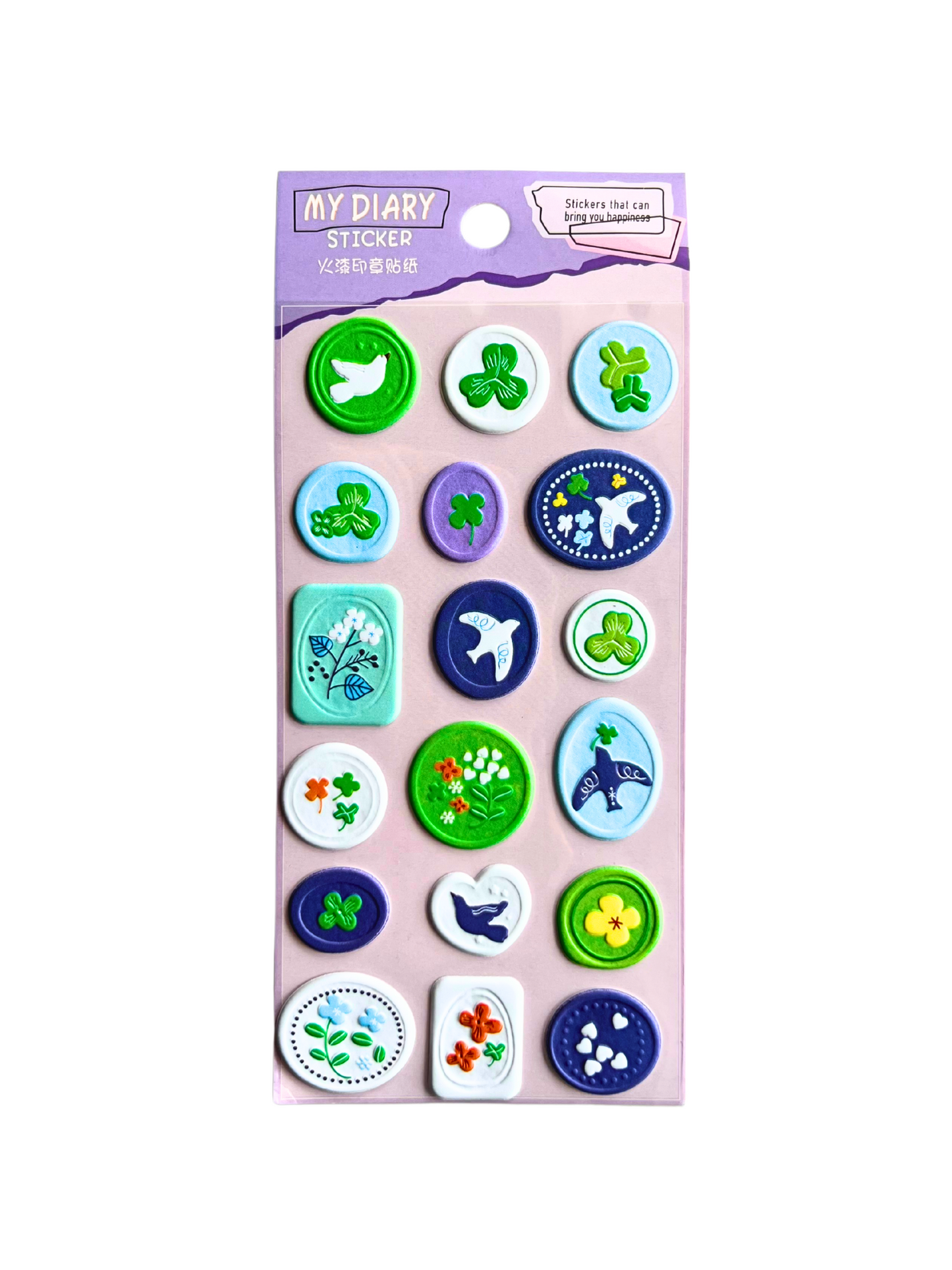 სტიკერი Purple
