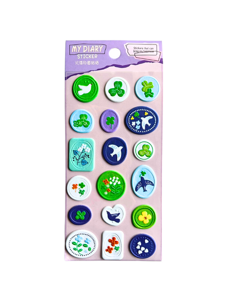 სტიკერი Purple