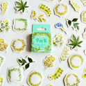 Sticker Green leaf