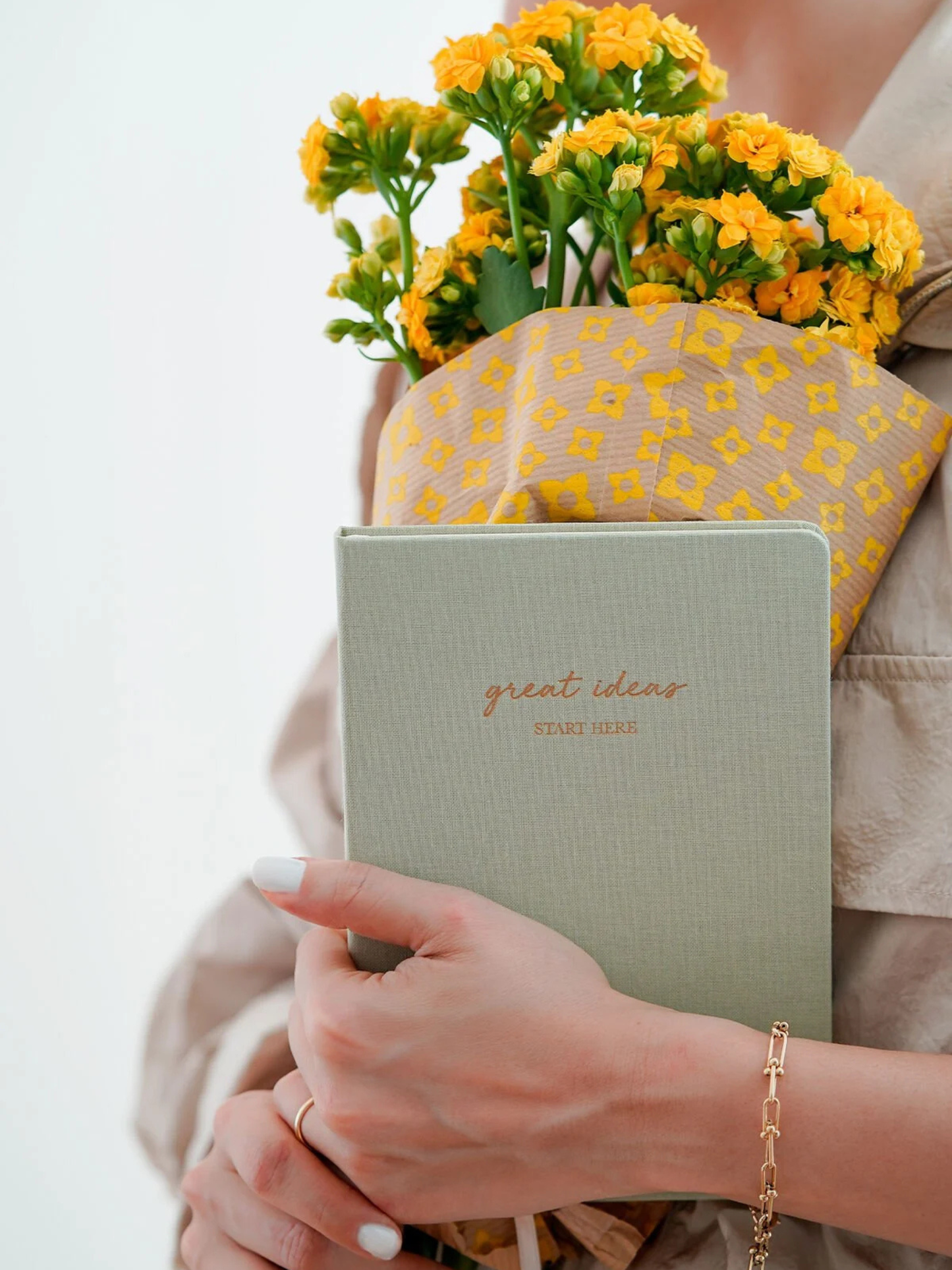 ბლოკნოტი Great Ideas Start Here წერტილებიანი ფურცლებით