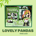 Lovely Pandas Diary Set