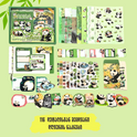 Lovely Pandas Diary Set