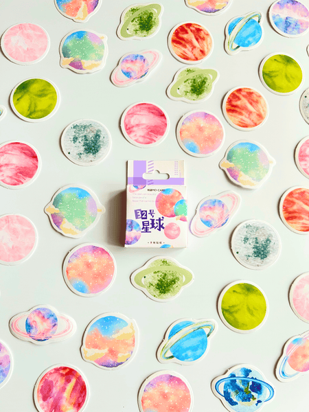 Sticker Sweet planets