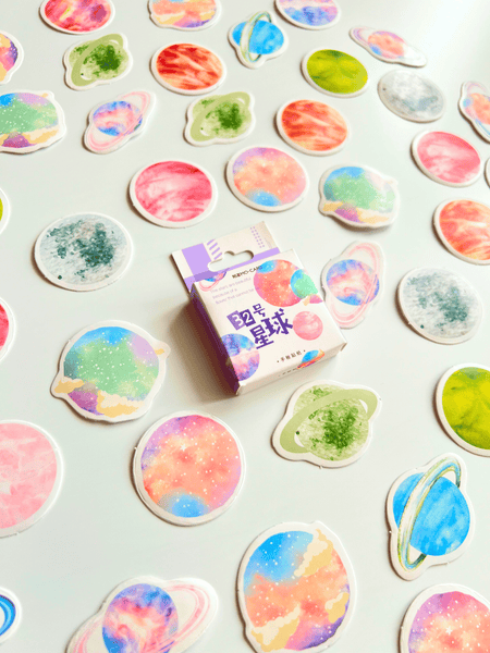Sticker Sweet planets