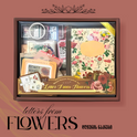 Letter from flowers დღიურის ნაკრები