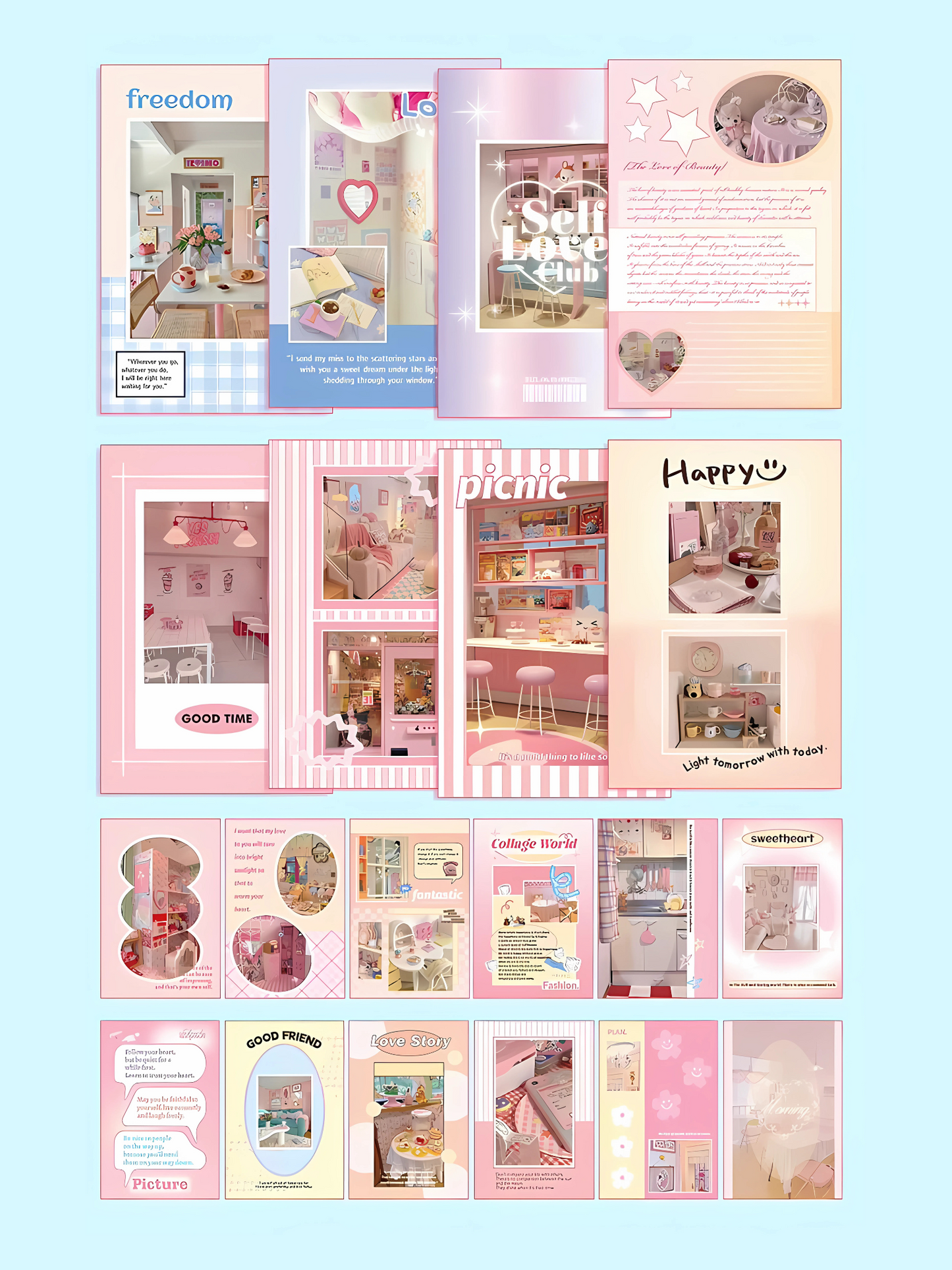 Sticker book Sweet party
