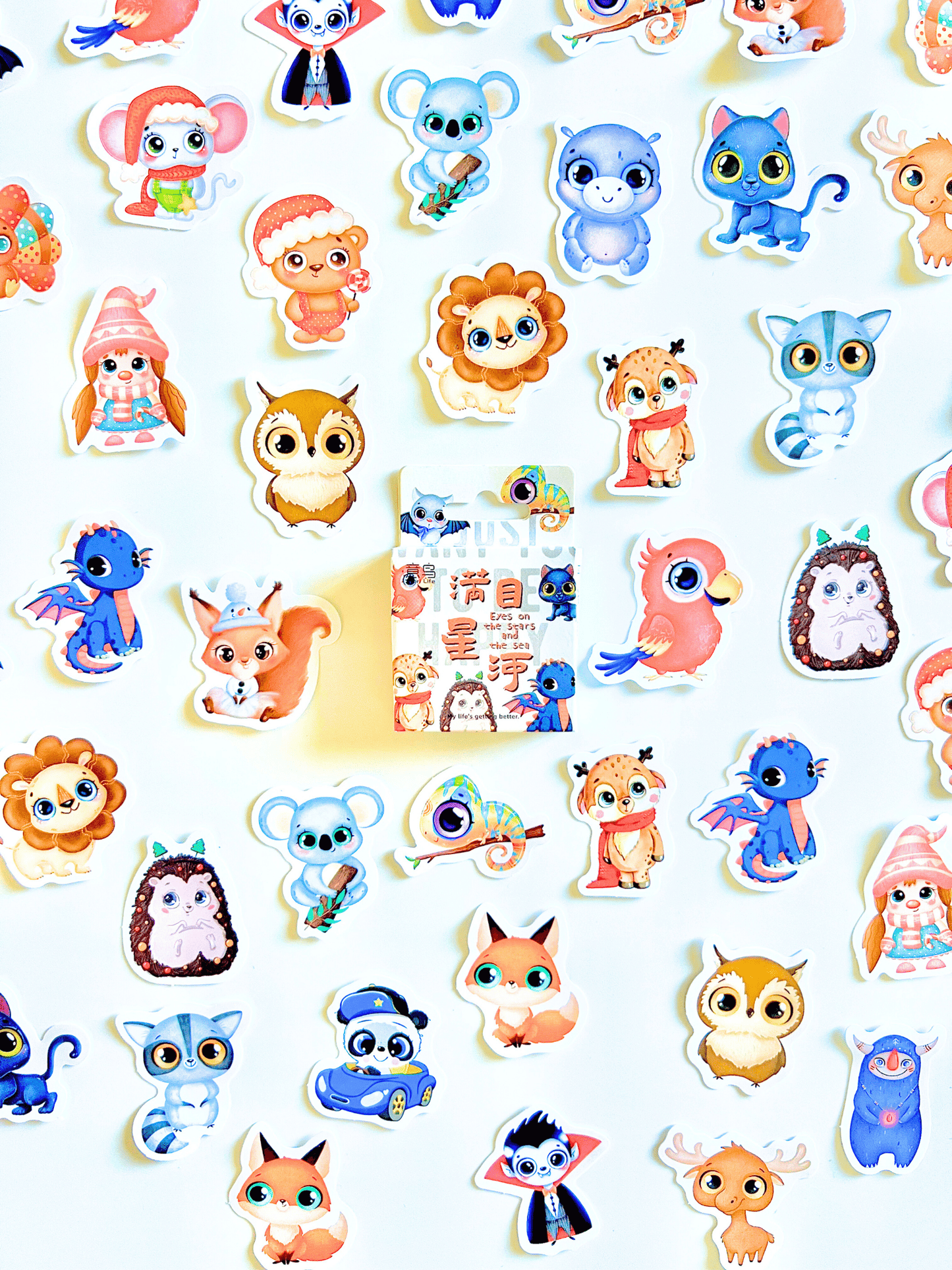 სტიკერი Cute cartoons