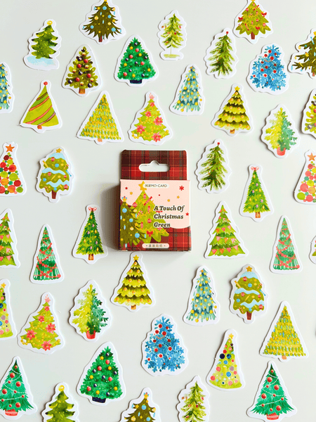Sticker A touch of Christmas green