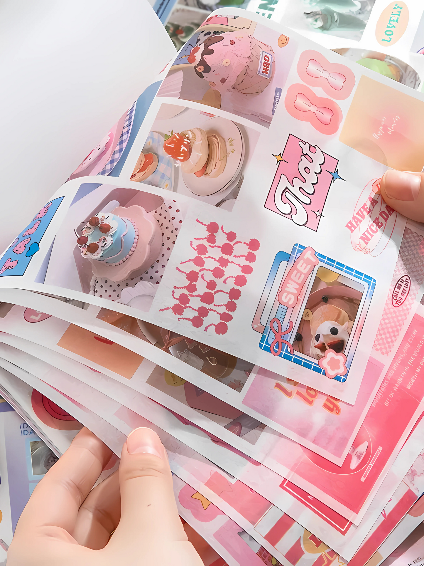Sticker book Sweet party