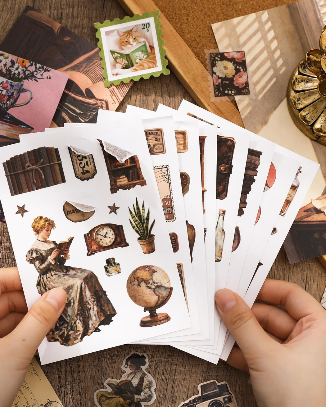 დღიურის ნაკრები Whispering Pages