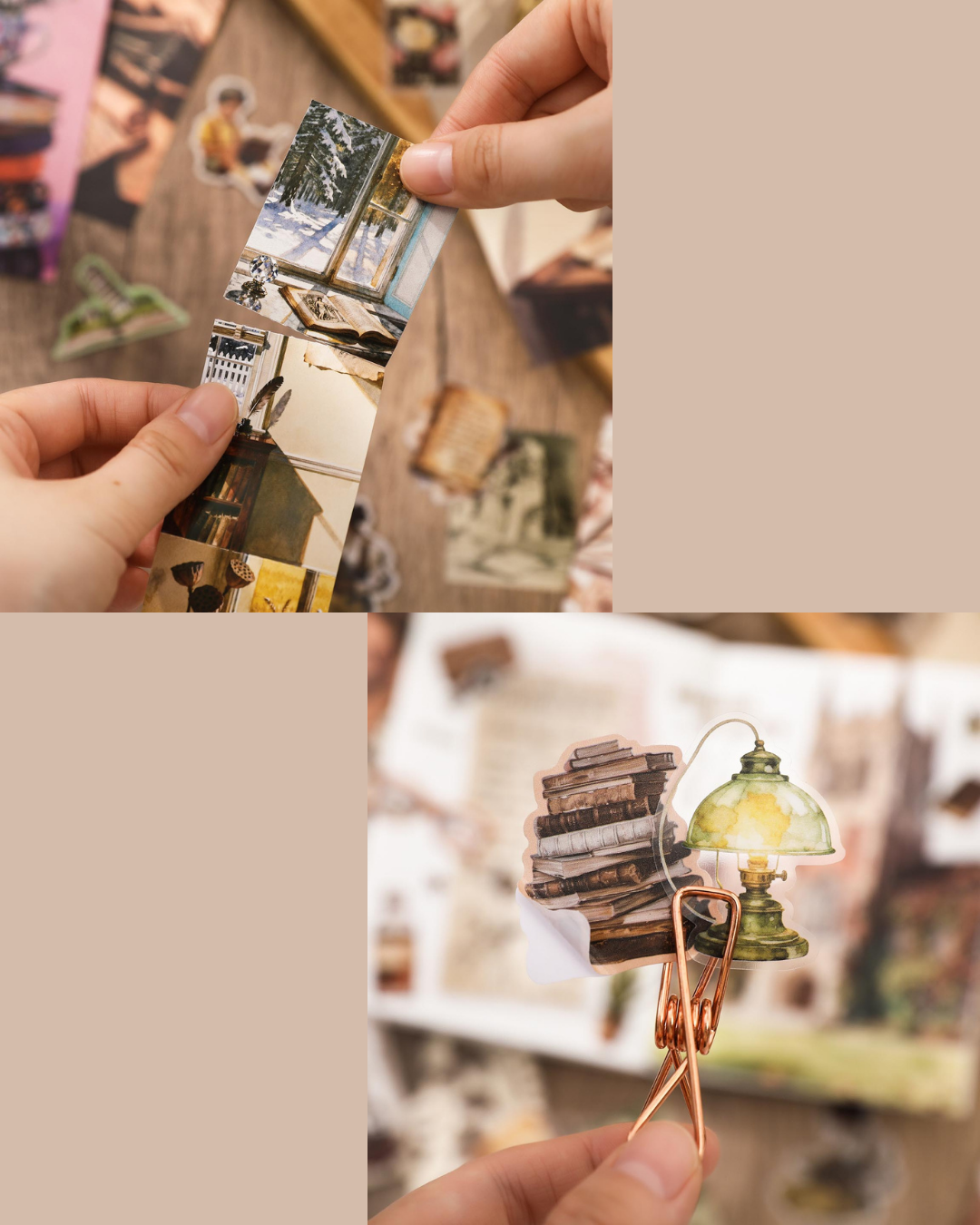 დღიურის ნაკრები Whispering Pages