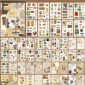 Sticker book The feeling of old time