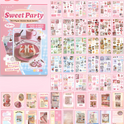 Sticker book Sweet party