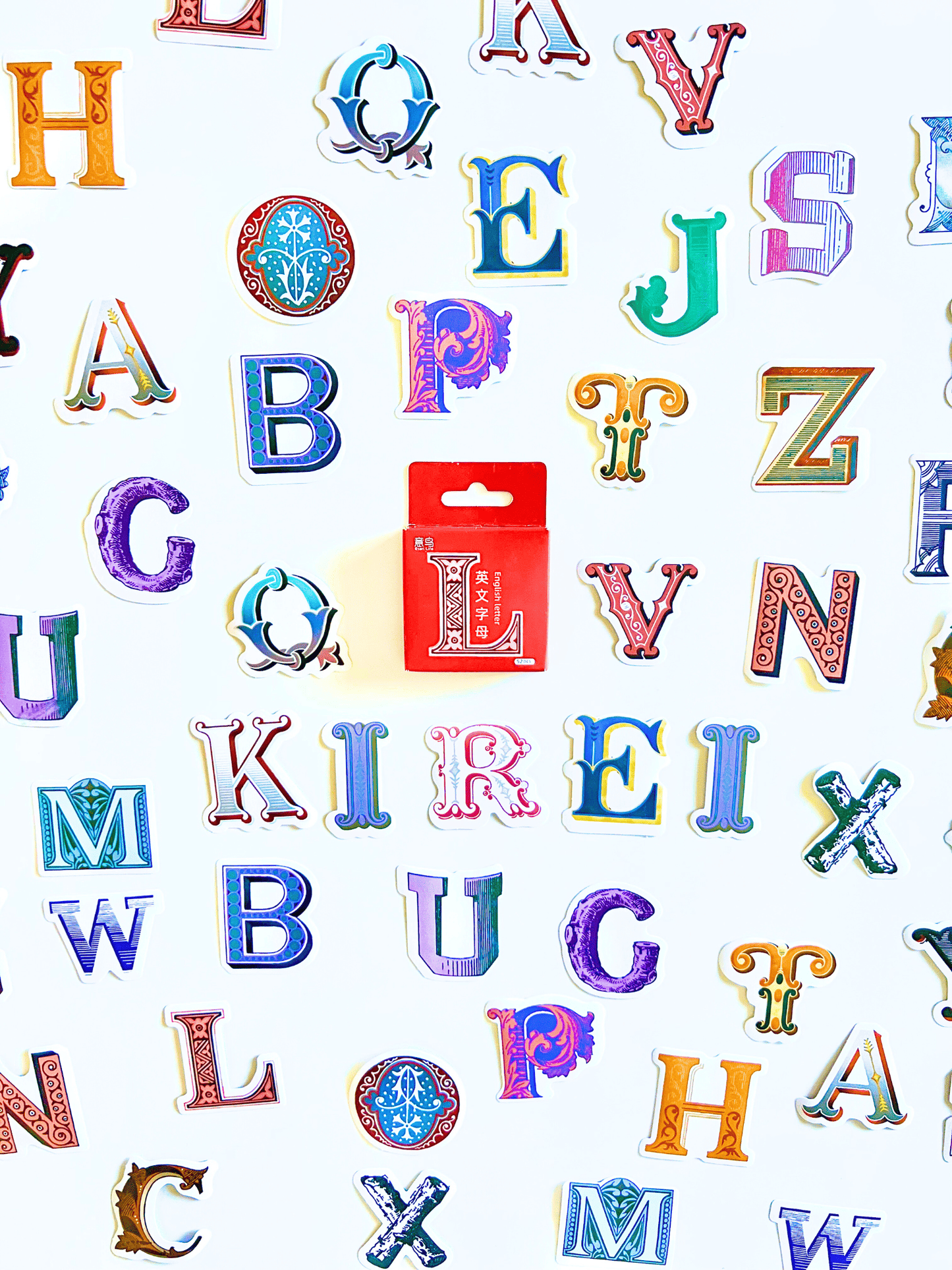 სტიკერი English letter