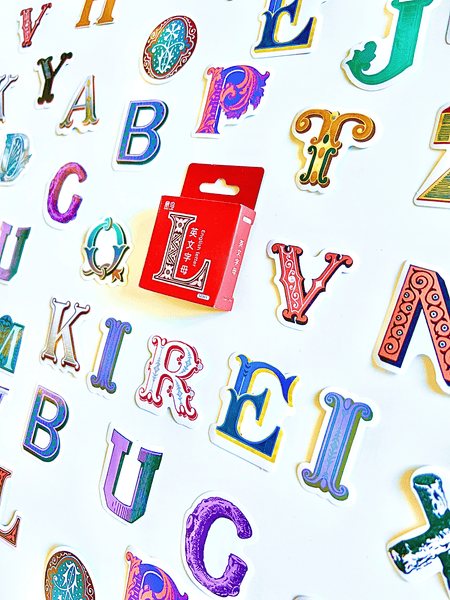სტიკერი English letter