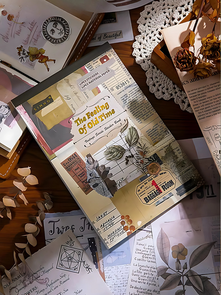 Sticker book The feeling of old time