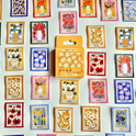 Sticker Flowers post office